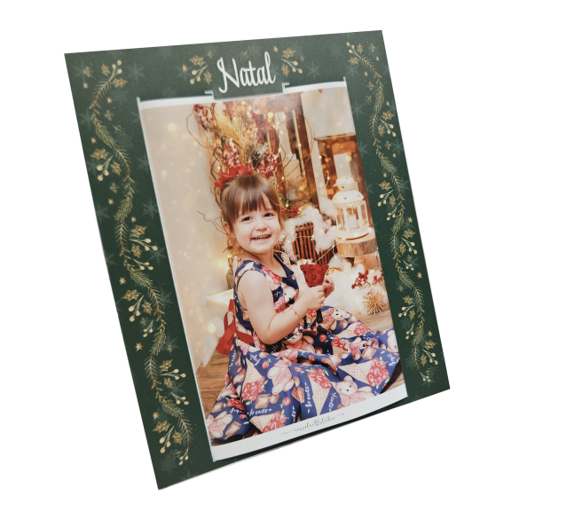 Porta-retratos - vertical - Natal - 741